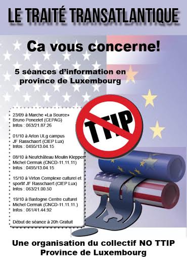 Affiche seance info TTIP