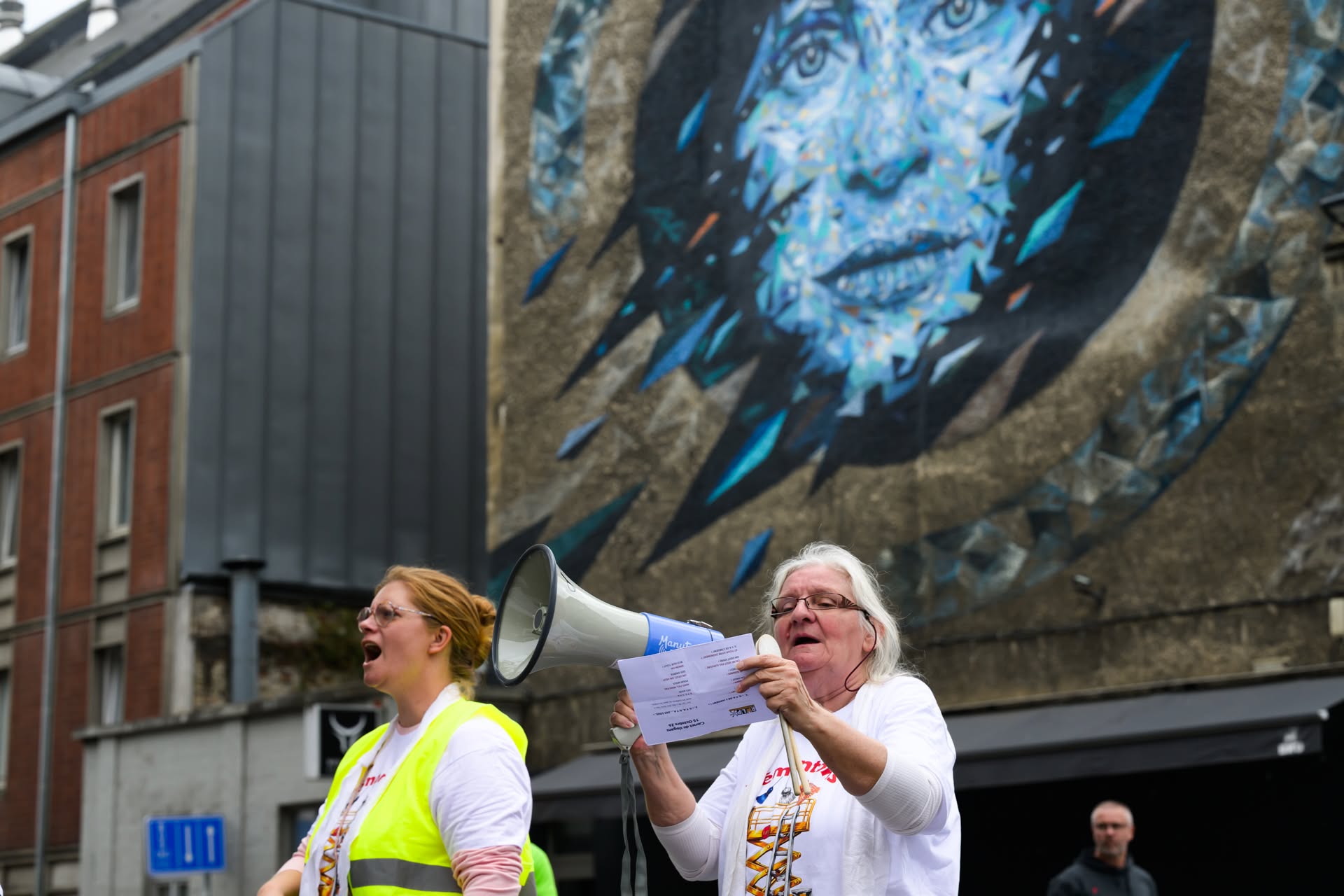 Namur - Journée mondiale de la lutte contre la Pauvreté - Réseau Wallon de la Lutte contre la pauvreté.