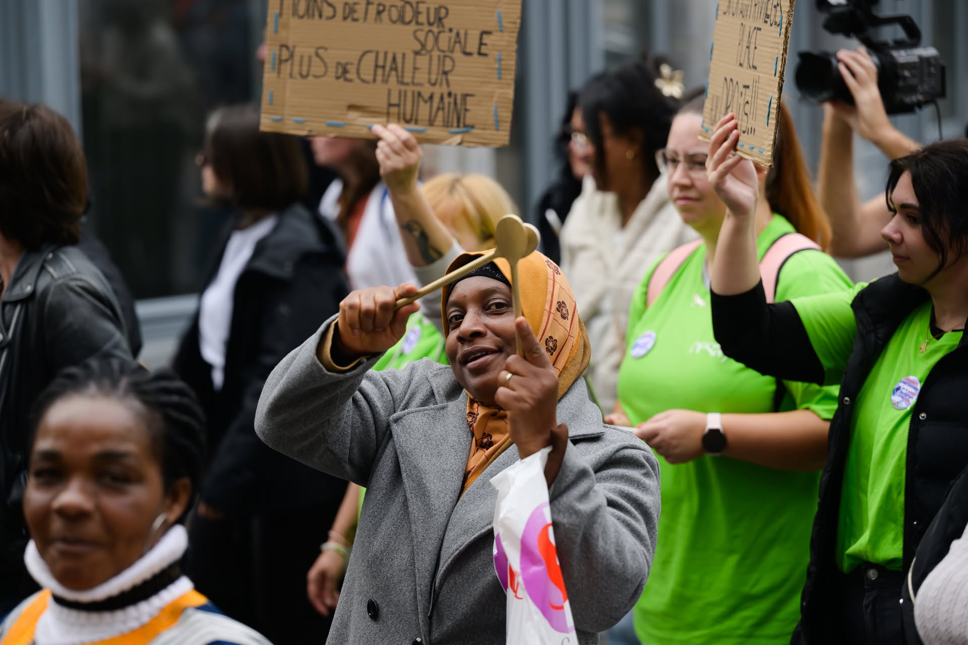 Namur - Journée mondiale de la lutte contre la Pauvreté - Réseau Wallon de la Lutte contre la pauvreté.